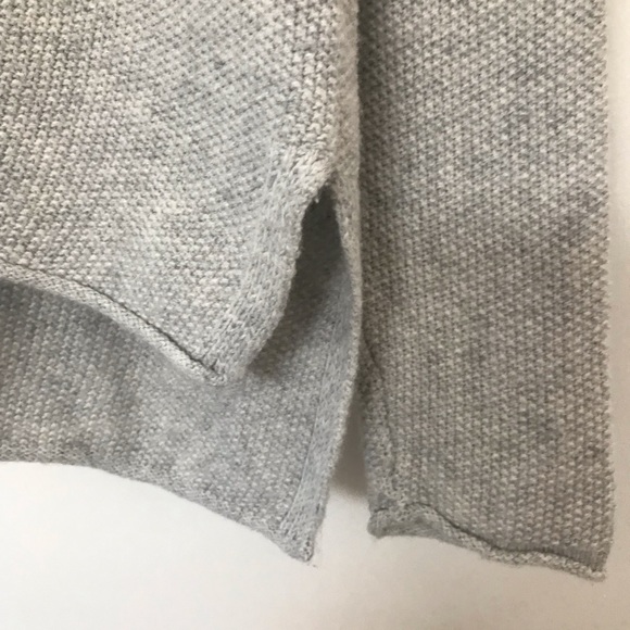 Madewell+XS+Crewneck +Textured+Gray Sweater - Picture 5 of 7